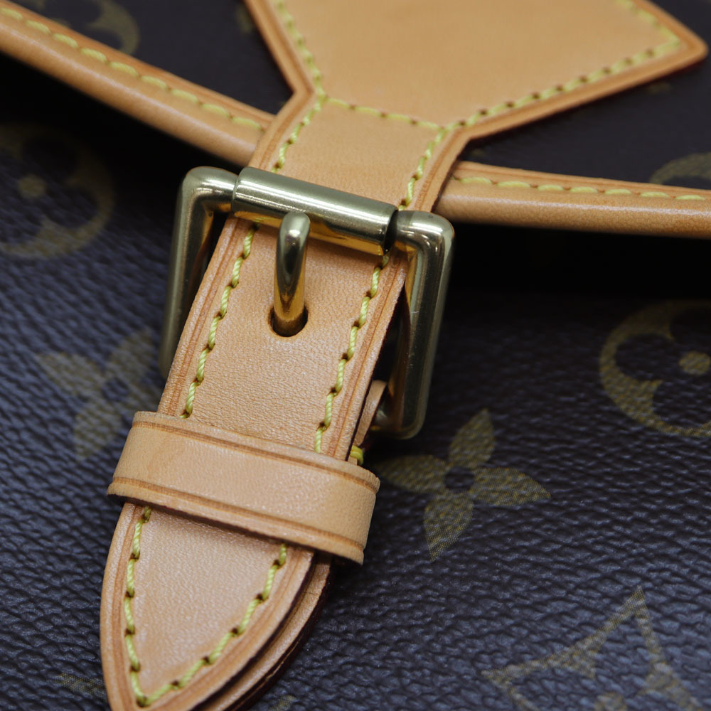 Louis Vuitton Shoulder Bag Brown Sologne Canvas - Picture 7 of 15